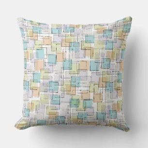 Coussin Blocs de construction Aqua