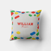 Coussin Blocs de construction Blocs de construction de bri (Verso)