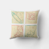 Coussin Blocs photos de bébé par Chariklia Zarris (Verso)