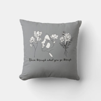 Coussin Bloom À Travers Ce Que Vous Allez À Travers Le Cot