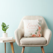 Coussin Bloom du coucher du soleil (Chaise)