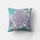 Coussin Bloquer Imprimer Poissons Et Algues (Verso)