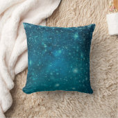 Coussin Blue Cosmy Spacey Starry Sky (Couverture)