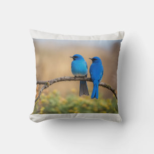 Coussin Blue Harmony - Un moment de joie