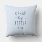 Coussin Blue Modern Winter Dream Grosse crèche Décor (Verso)