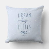 Coussin Blue Modern Winter Dream Grosse crèche Décor (Recto)