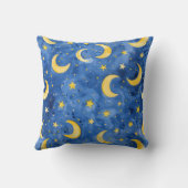 Coussin Blue Moons Gold Stars (Verso)
