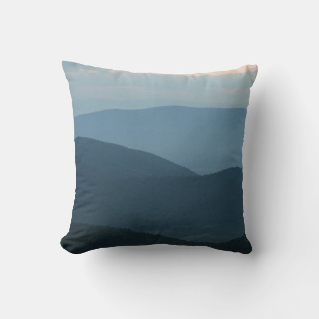 Coussin Blue Mountains (Recto)