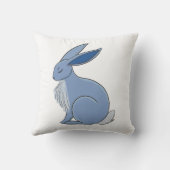 Coussin Blue Rabbit (Verso)