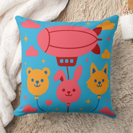 Coussin Blue Sky Parade (Couverture)