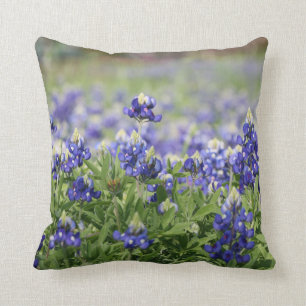 Coussin Bluebonnets de Texas (amour du Texas !)