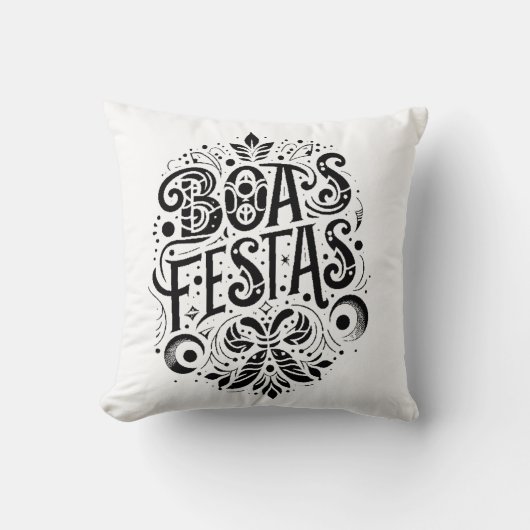 Coussin Boas Festas (Recto)