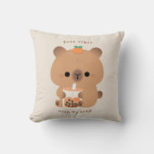 Coussin Boba Capybara (Recto)