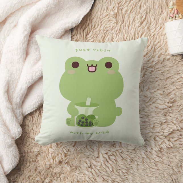 Coussin Boba Frog (Couverture)