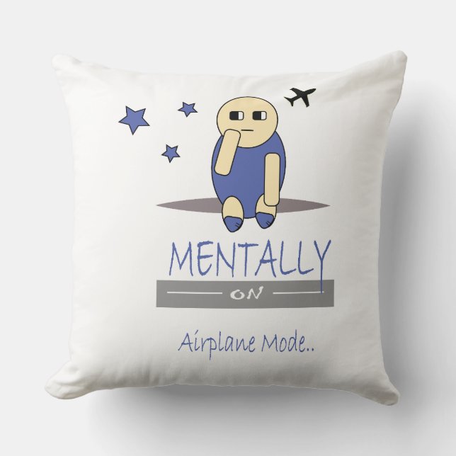 Coussin Body manche longue FunnyChimy Mentalement en mode  (Recto)