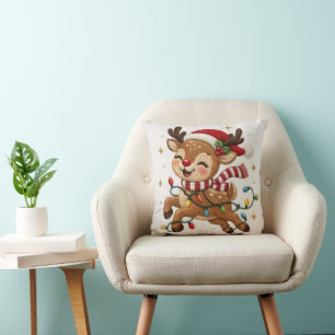 Coussin Bodysuit Joyeux Noël Bébé – Cute bébé de vacances 