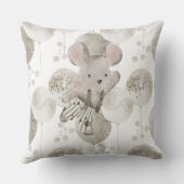 Coussin Boho Baby Souris (Verso)