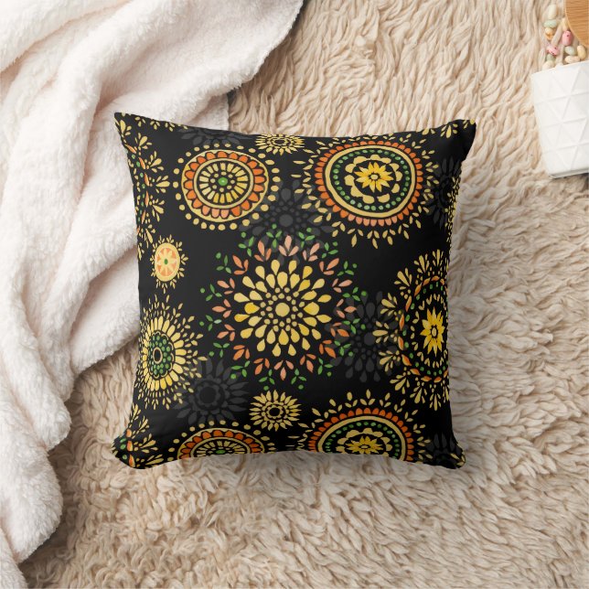 Coussin Boho – Coussin Décoratif Bohème (Couverture)