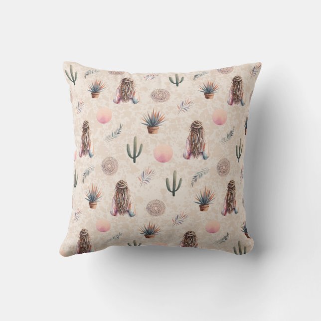 Coussin Boho Dessin (Verso)
