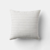 Coussin Boho Gray Wood Bear Cub Baby Boy Biry Stats (Verso)