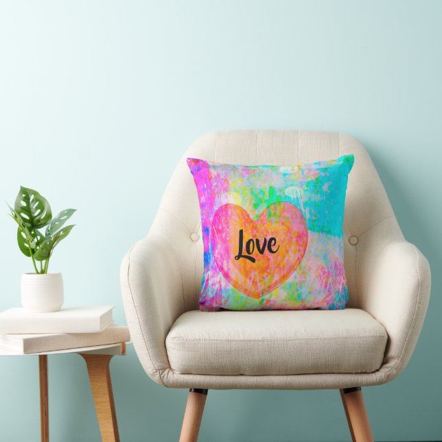 Coussin Boho Heart Love (Chaise)