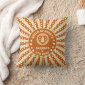 Coussin Boho Reine Des Coeurs Anniversaire (Couverture)