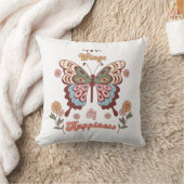 Coussin Boho Retro Butterfly Wings (Couverture)