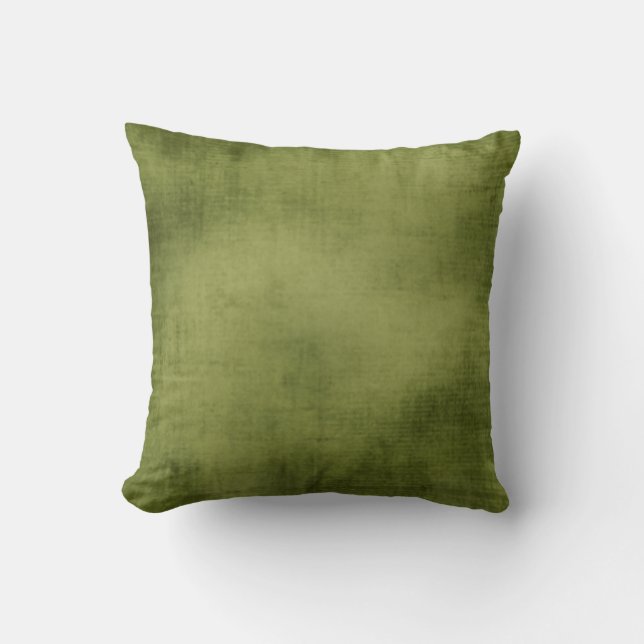 Coussin Boho Retro Rose/Vert Plaid Reversible (Recto)