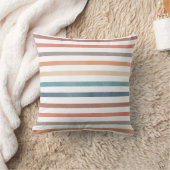 Coussin Boho Retro Stripes Motif Pépinière Jeu d'oreiller (Couverture)