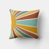 Coussin Boho Retro Sunshine Nom (Verso)