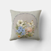 coussin boho un air d'été botanique (Verso)