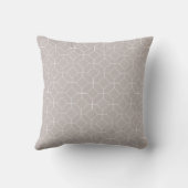 Coussin Bois de rose clair avec des diamants blancs (Verso)