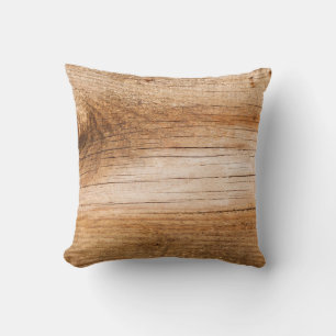 Coussin Bois de sapin naturel : surface texturée