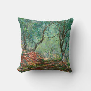 Coussin Bois d'olivier dans le jardin Monet bonne AR de