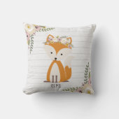 Coussin Bois gris de Boho Fox (Recto)