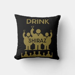Coussin Boissons de vins de Shiraz