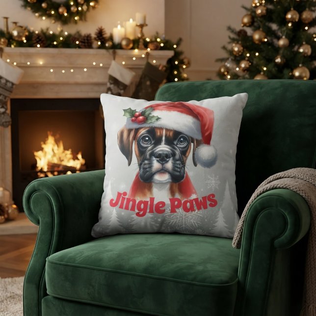 Coussin Boîte à grelots Boxer  (Créateur téléchargé)