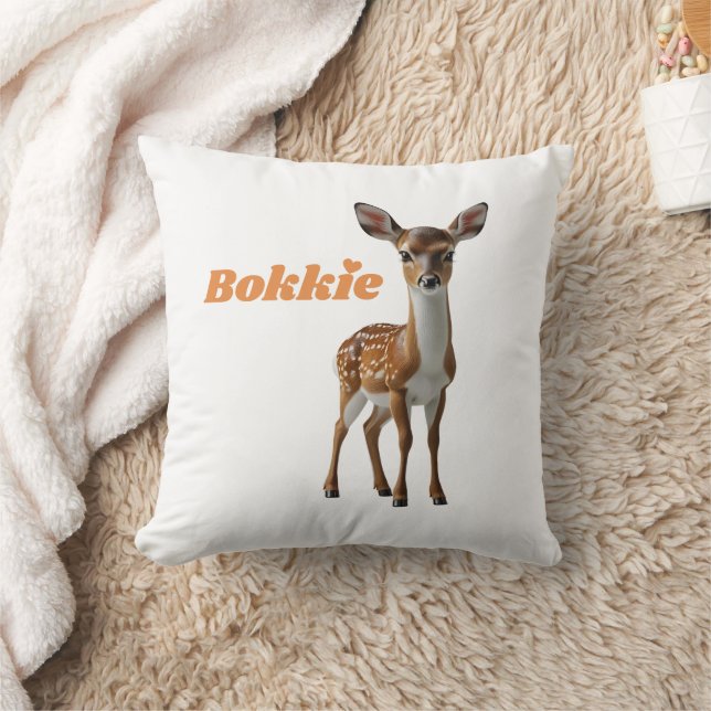 Coussin BOKKIE Afrikaans Saffa Expat Afrikaanse Humor (Couverture)