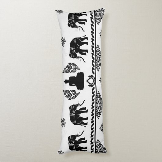 COUSSIN BOLSTER AVEC BATIK MOTIF (Dos (Vertical))