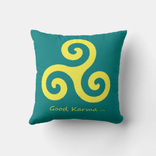 Coussin Bon Karma Green