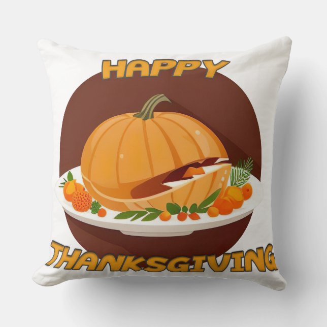 Coussin bon thanksgiving (Recto)