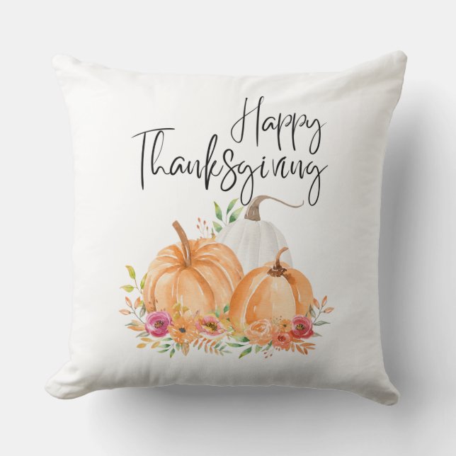 Coussin bon thanksgiving (Recto)