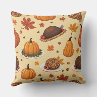 Coussin Bon thanksgiving jour