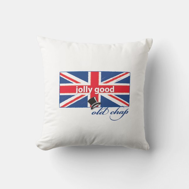 Coussin Bon vieux mec ! (Recto)