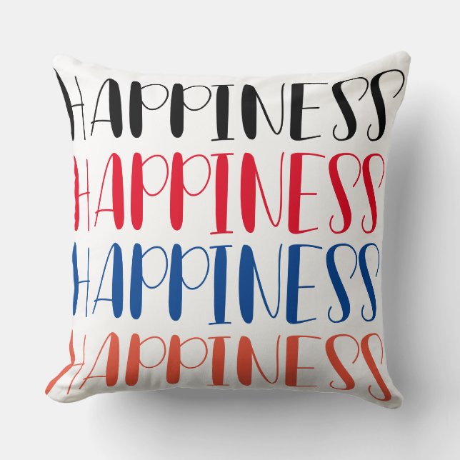 Coussin Bonheur (Recto)