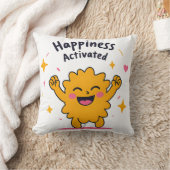Coussin Bonheur activé - Joie Doodle joy Caractère (Couverture)