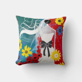 Coussin Bonheur de mariée (Recto)