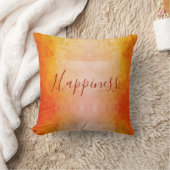 Coussin Bonheur orange (Couverture)