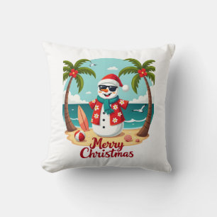 Coussin bonhomme de neige de noël (1)