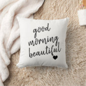 Coussin Bonjour Beau Cœur (Couverture)